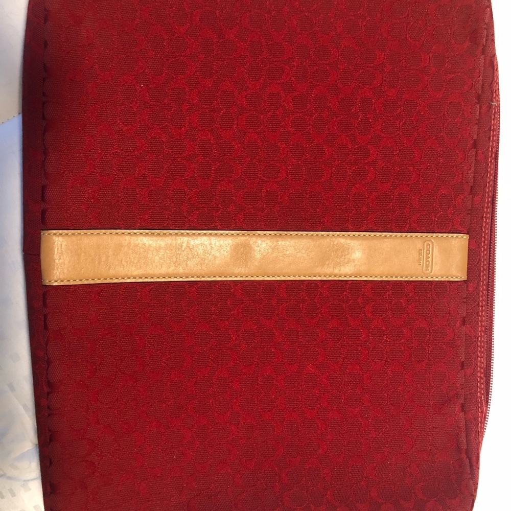Authentic coach lap top case